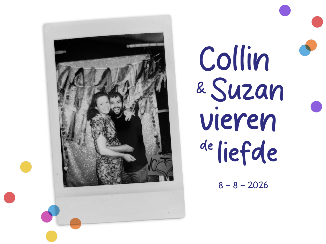 Collin & Suzan vieren de liefde – 8-8-2026